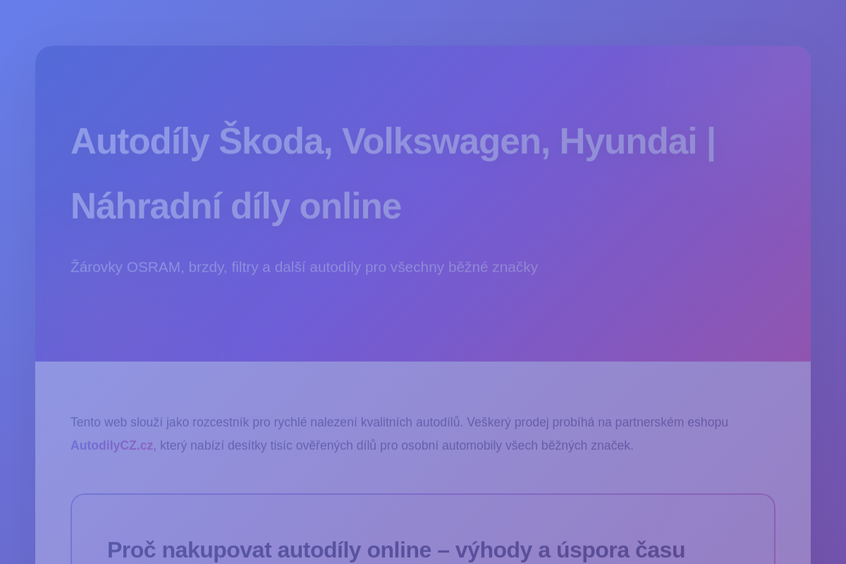 Dily-na-auta.cz