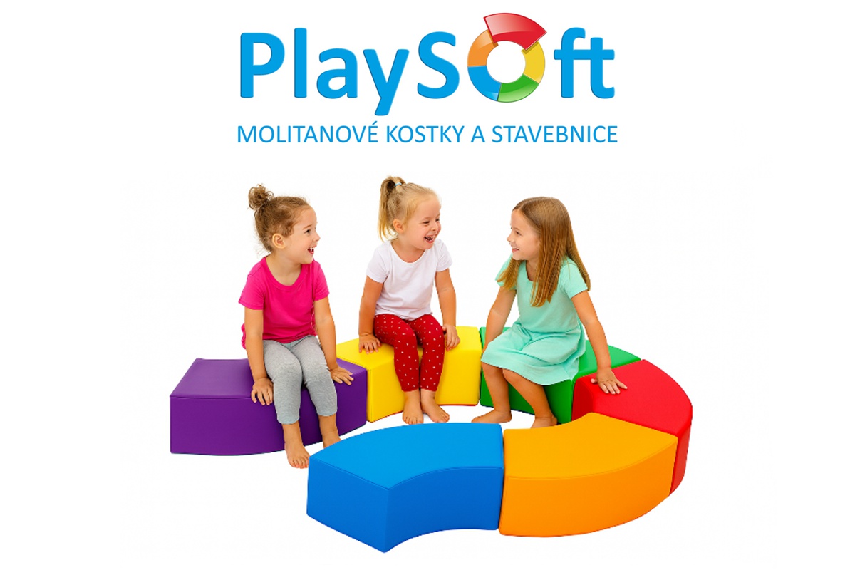 Playsoft - české molitanové kostky a stavebnice