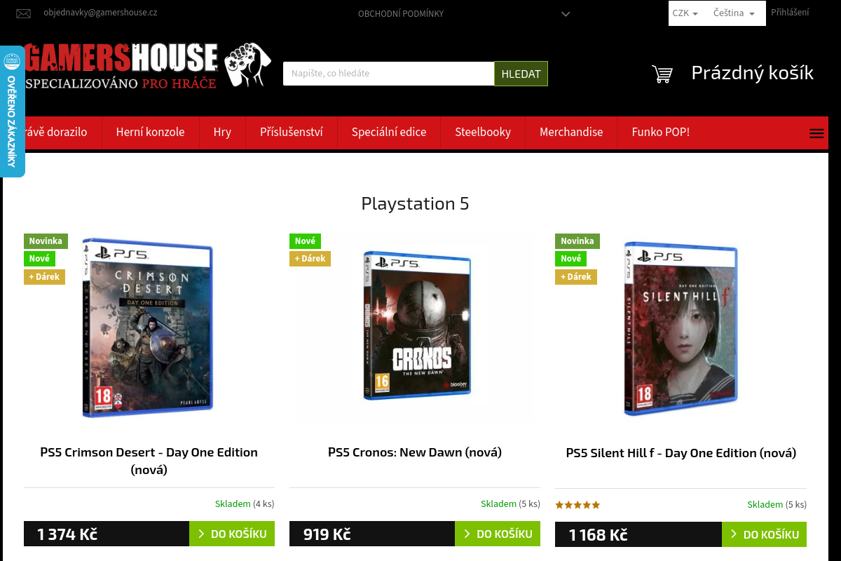 Gamershouse.cz