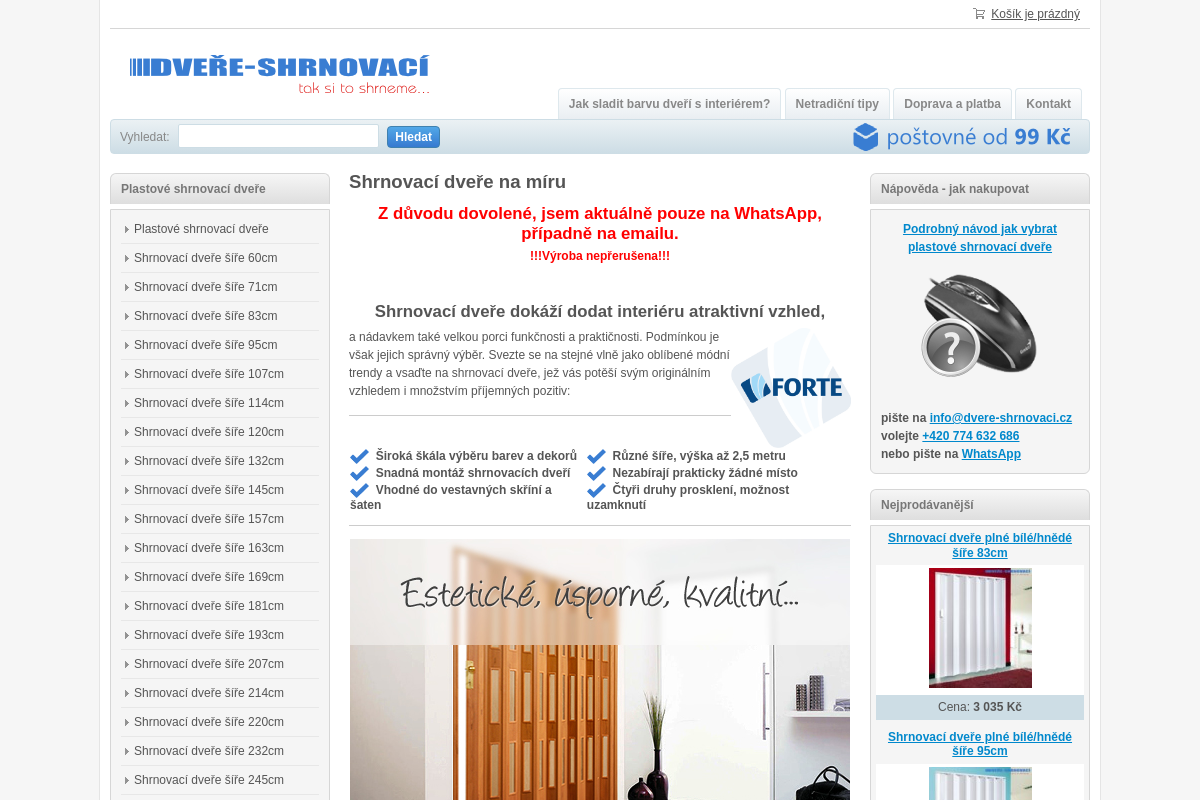 Dvere-shrnovaci.cz