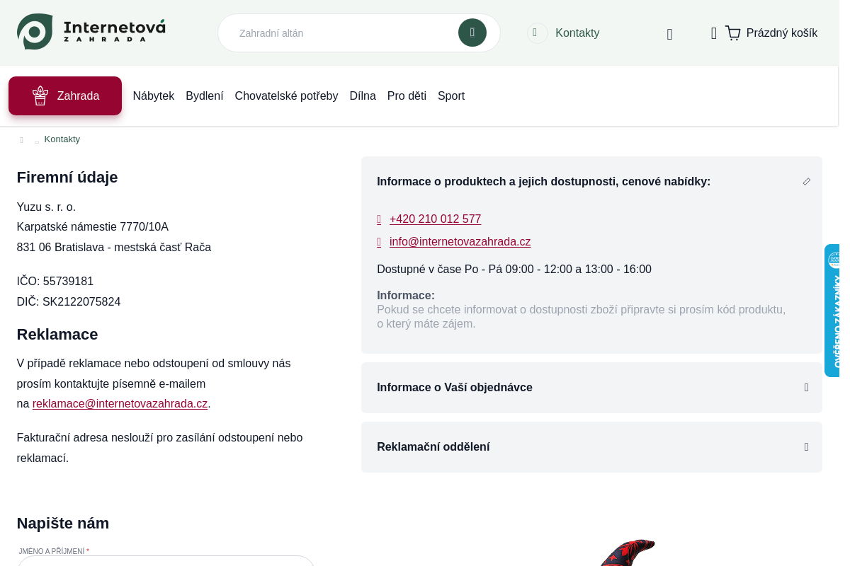 InternetovaZahrada.cz