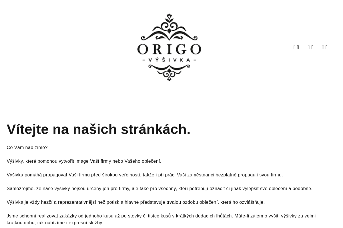Origo Výšivka