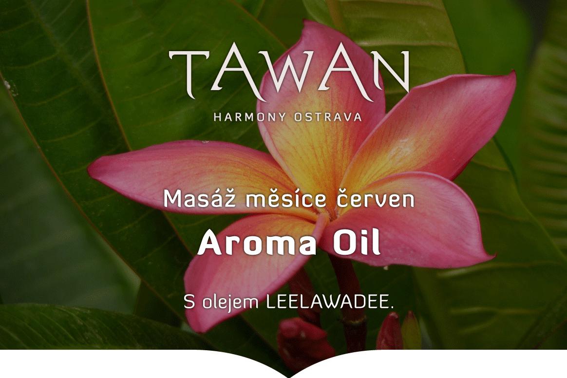 Masáž měsíce v Ostravě: Aroma Oil, olej Leelawade