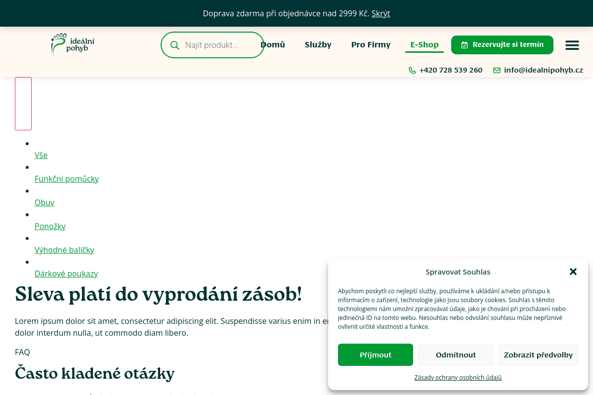 Idealnipohyb.cz/eshop