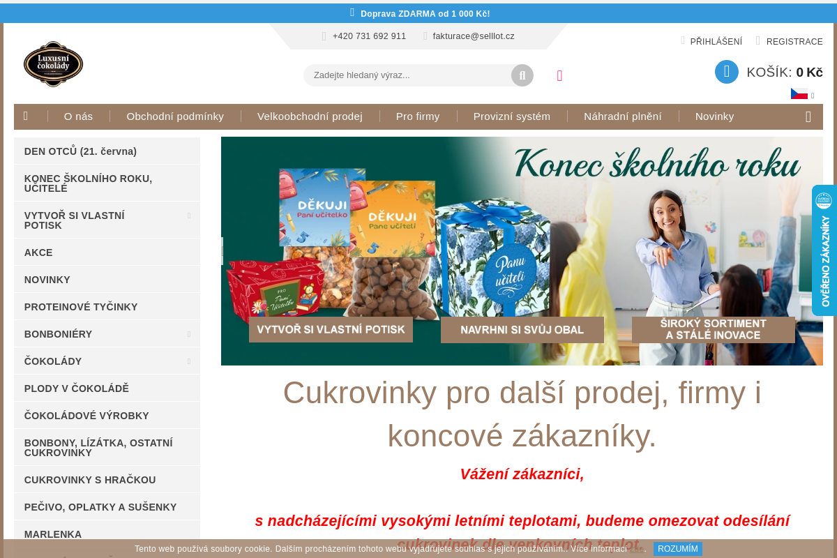 Luxusnicokolady.cz
