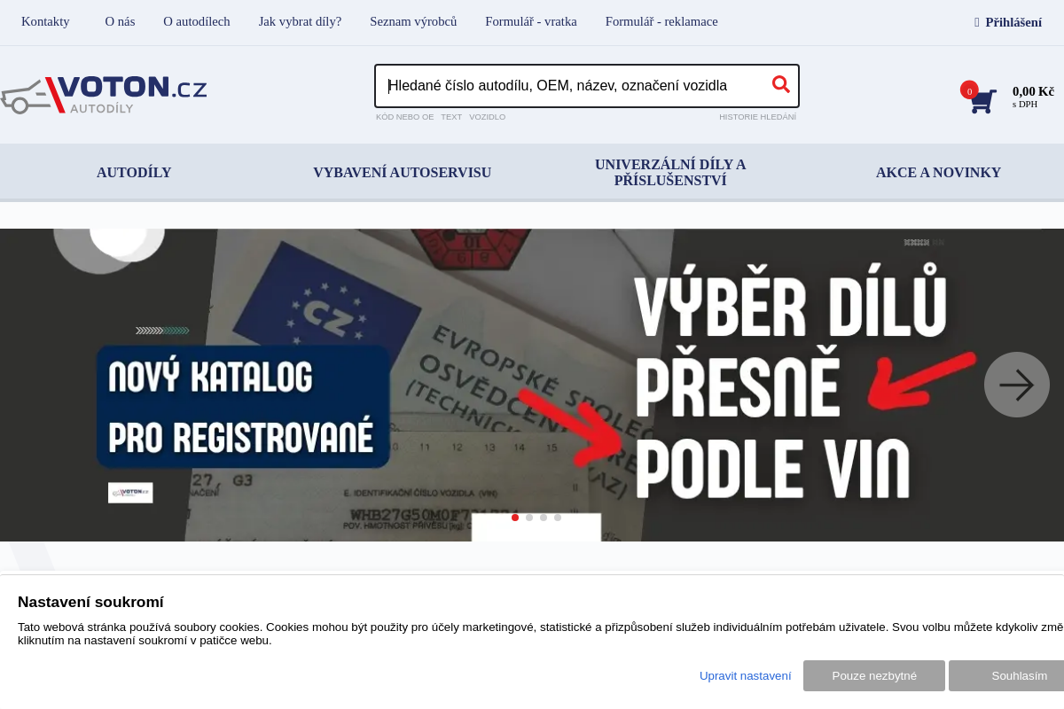 Voton.cz autodíly