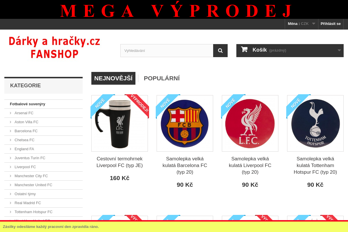 Darkyahracky.cz