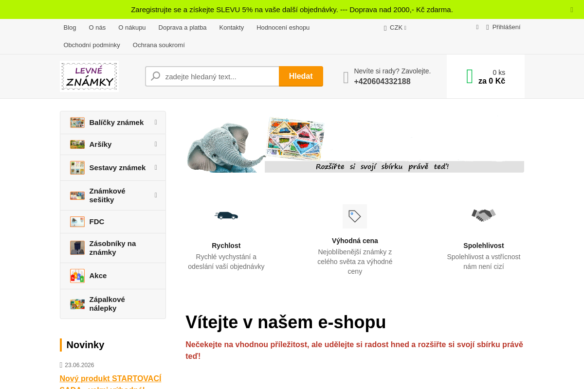 Levneznamky.cz