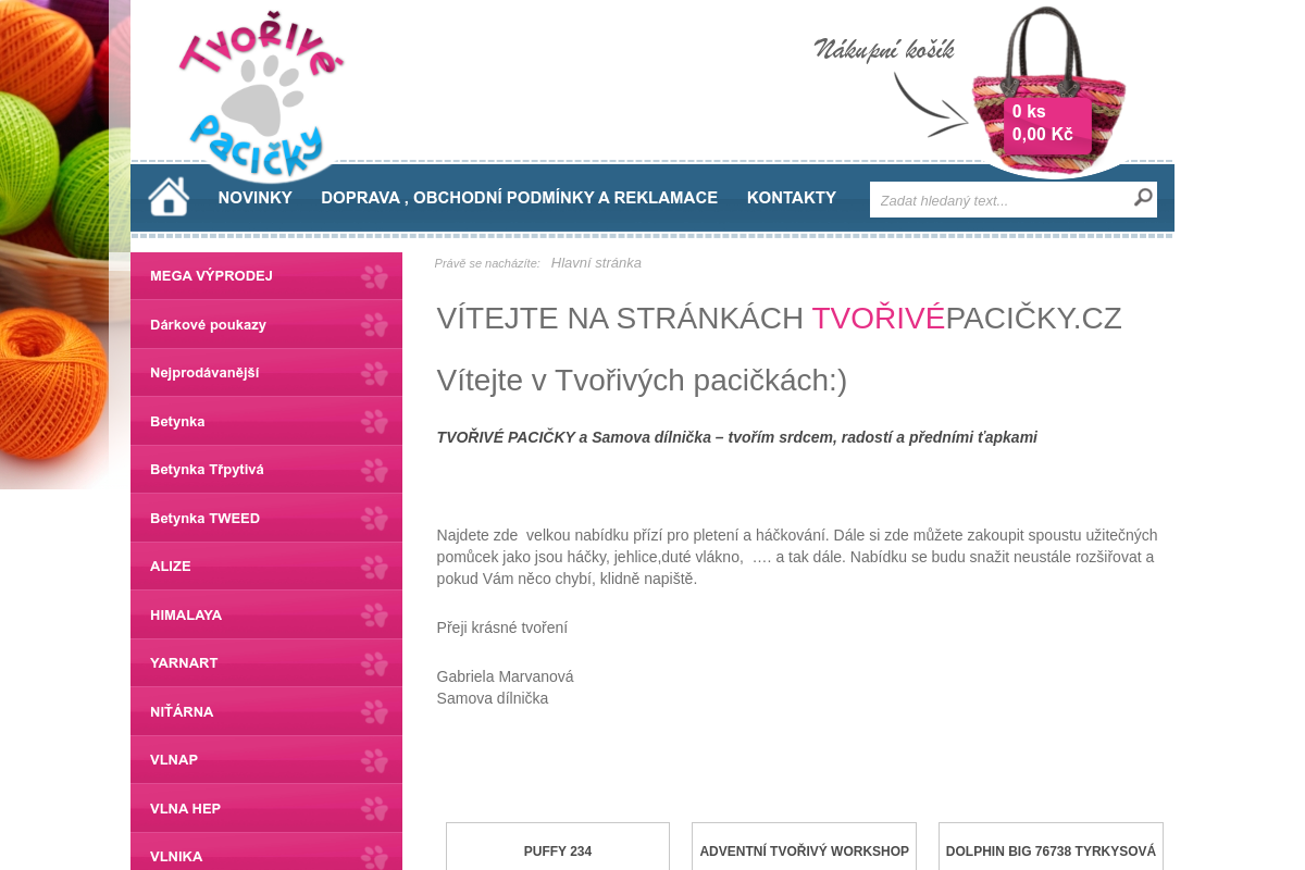Tvorivepacicky.cz