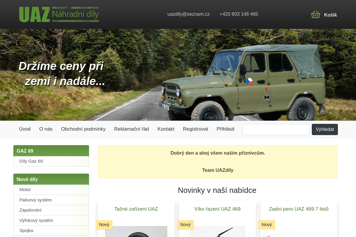Uazdily.cz