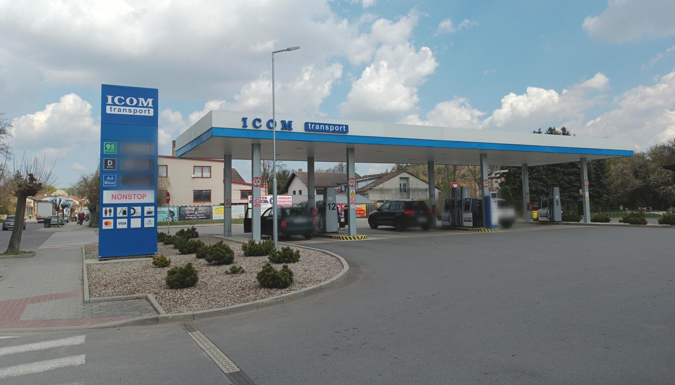 Čerpací stanice ICOM transport a.s.