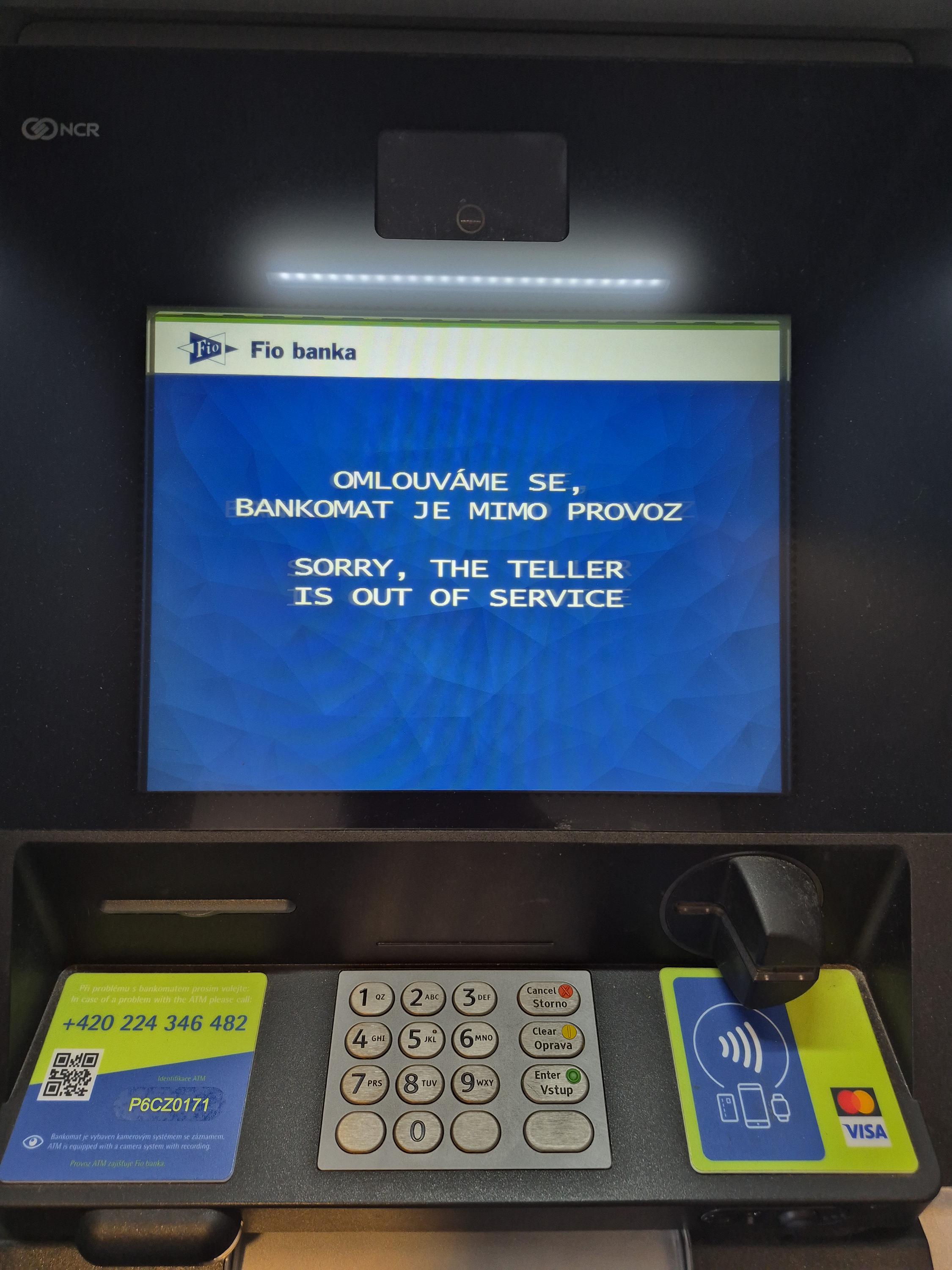 Bankomat Fio banky foto 1