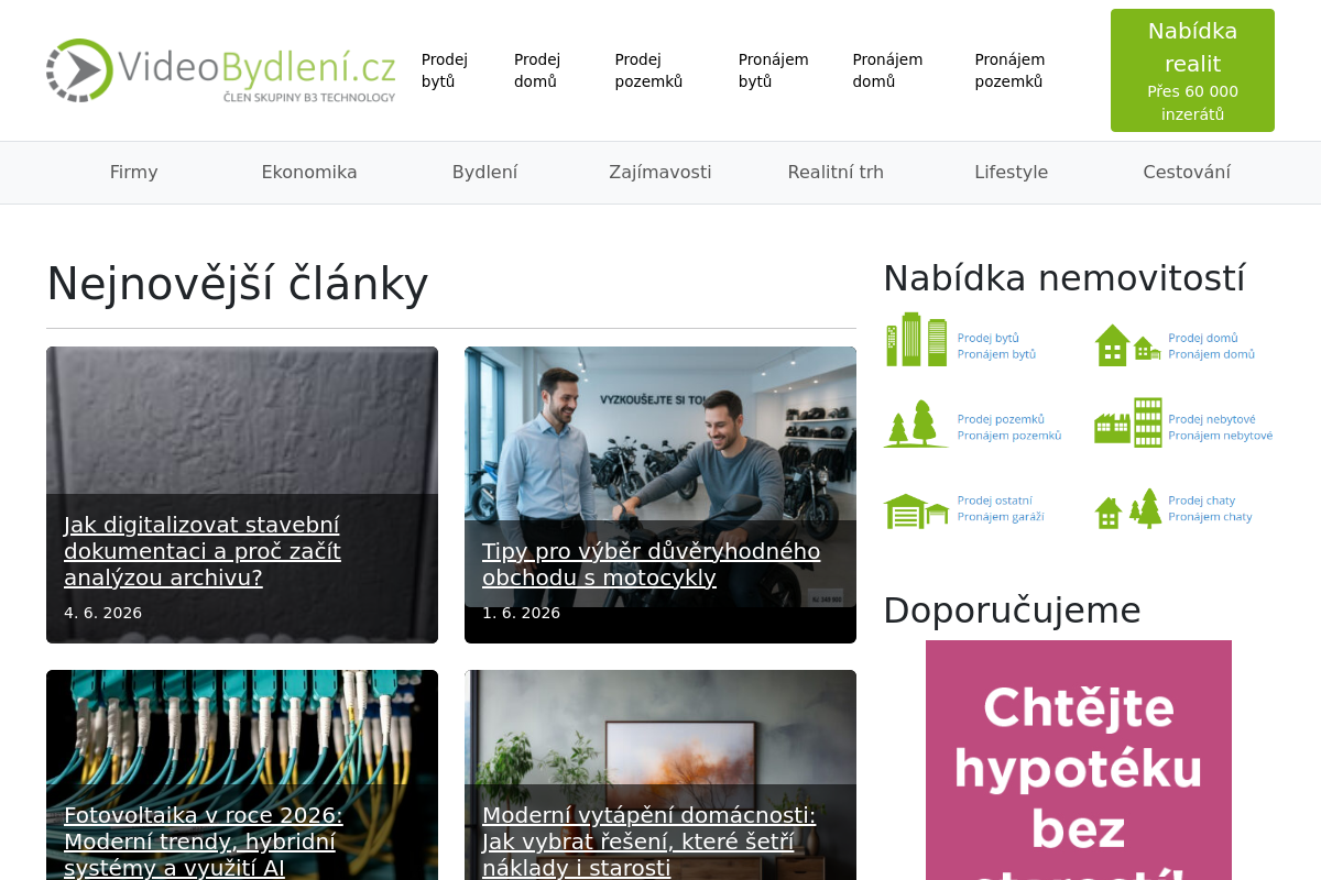 VideoBydlení.cz