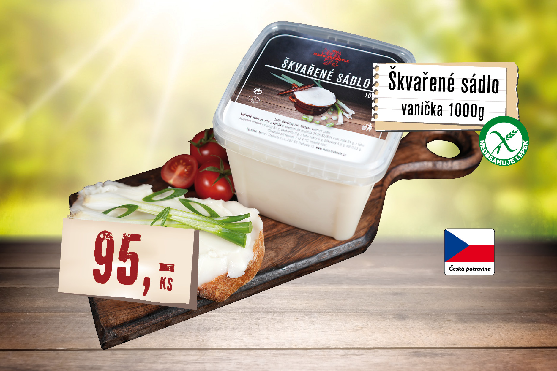 Škvařené sádlo