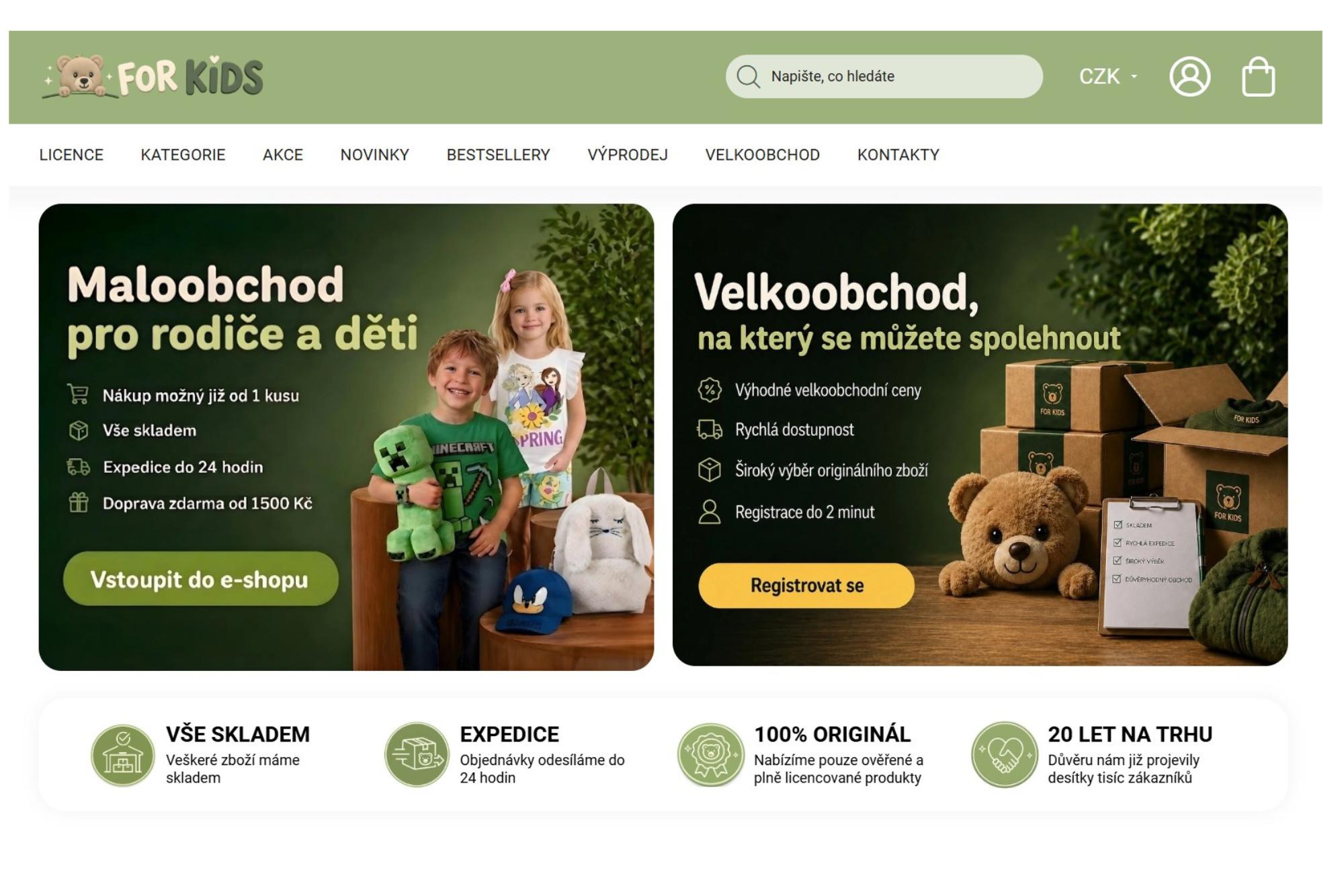 FOR KIDS - Velkoobchodprodeti.cz