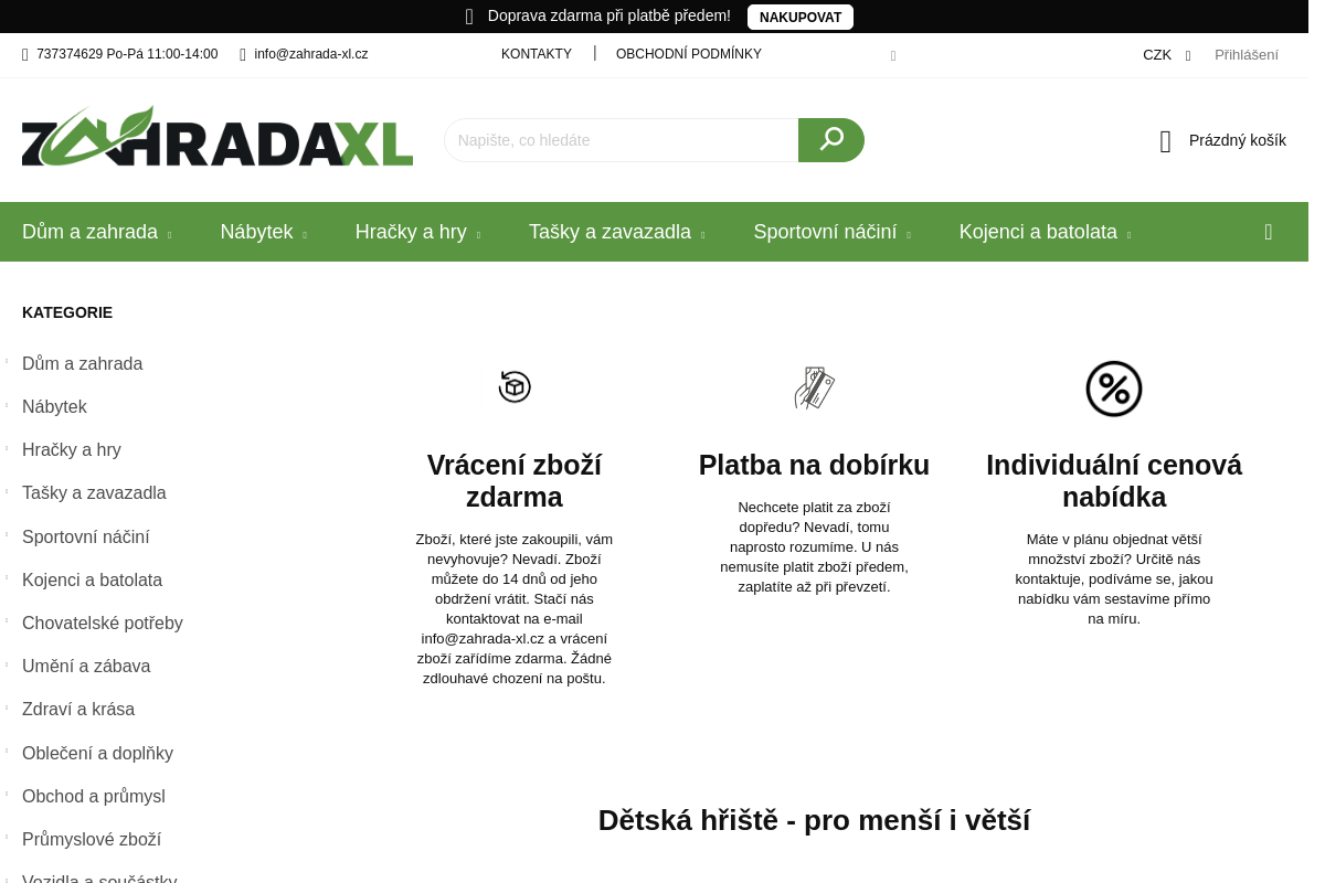 Zahrada XL