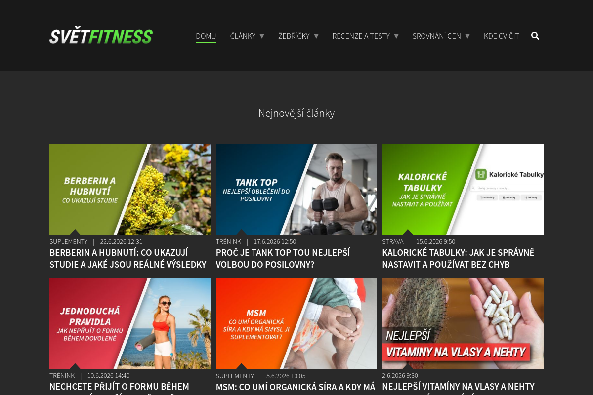 SvětFitness.cz