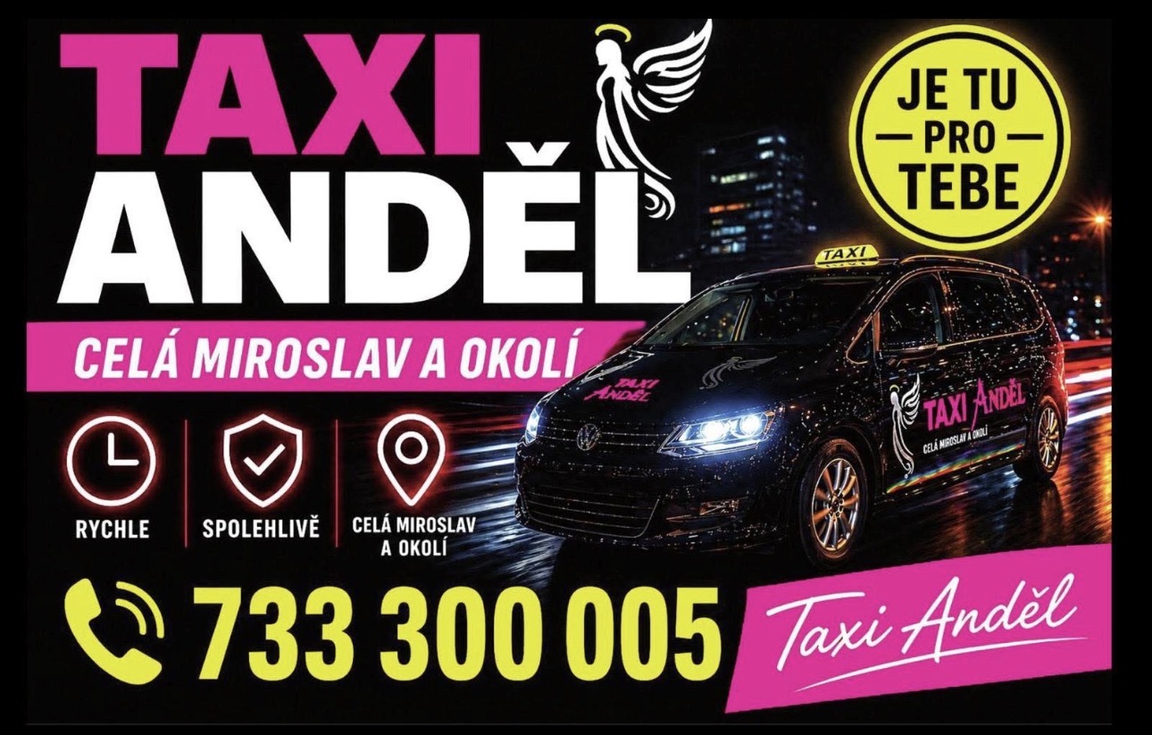 Taxi Anděl v Miroslavi foto 2