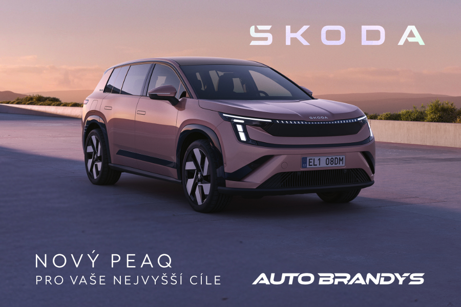 Největší elektrické SUV Škoda Peaq