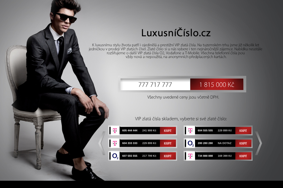 LuxusníČíslo.cz