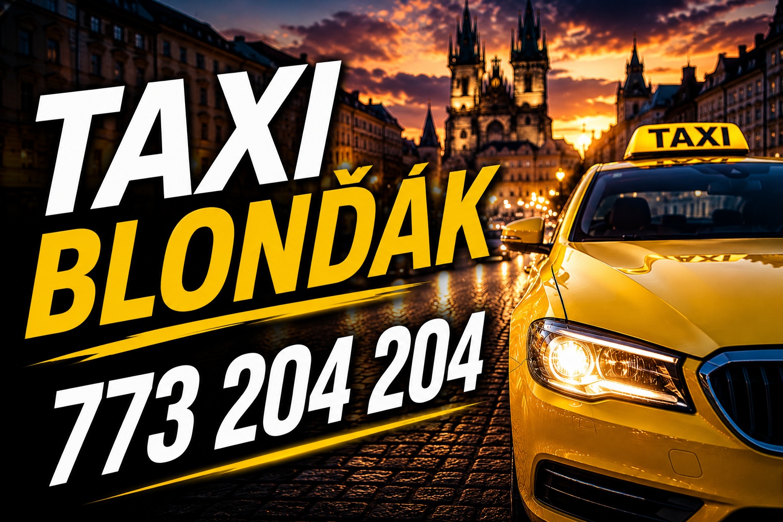 TAXI-TAXI BLONĎÁK