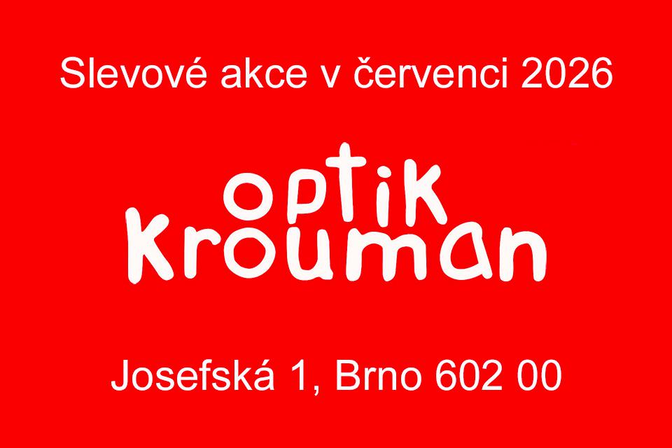 Akce a slevy v Optik Krouman v červnu 2026