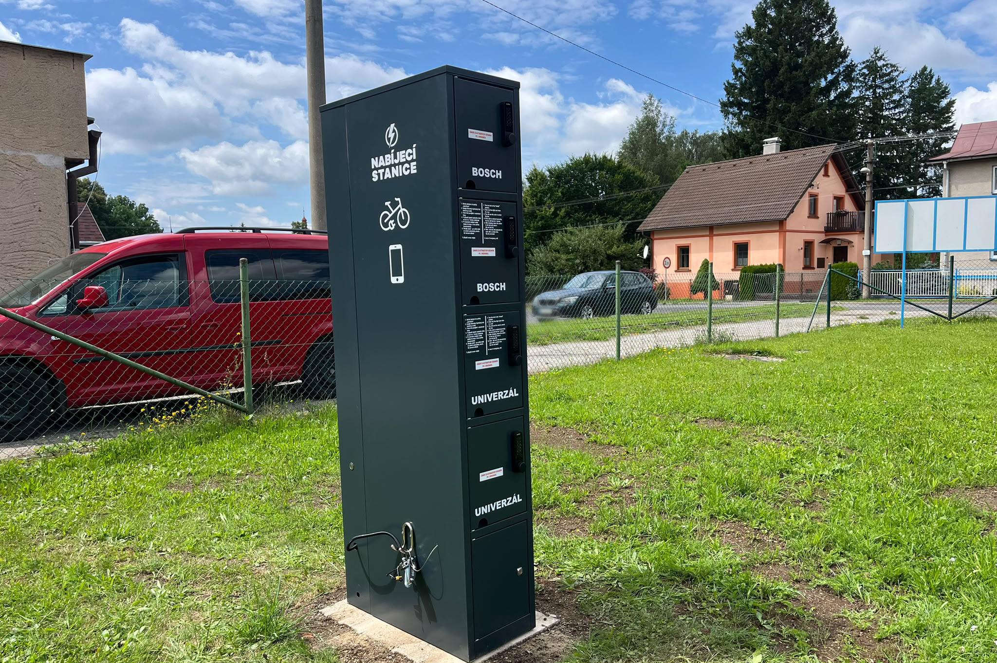Nabíjecí stanice pro elektrokola
