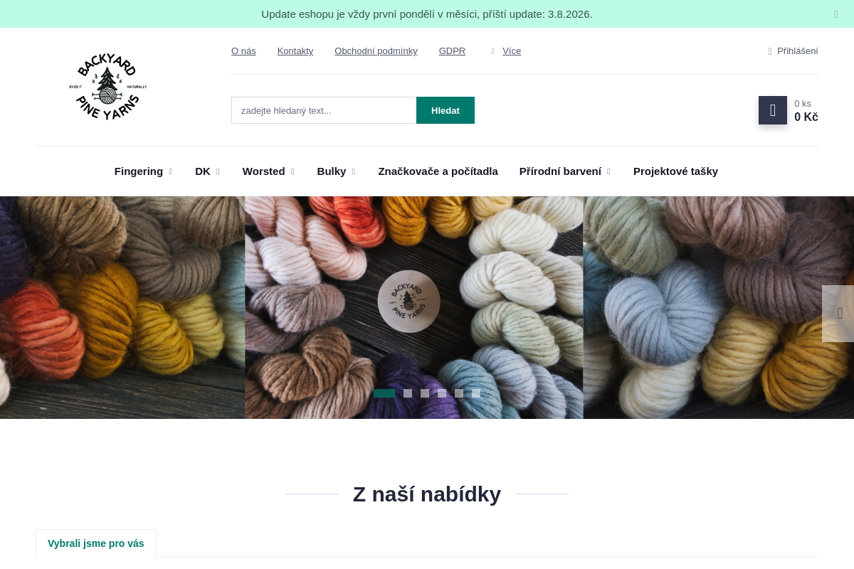 Backyard Pine Yarns