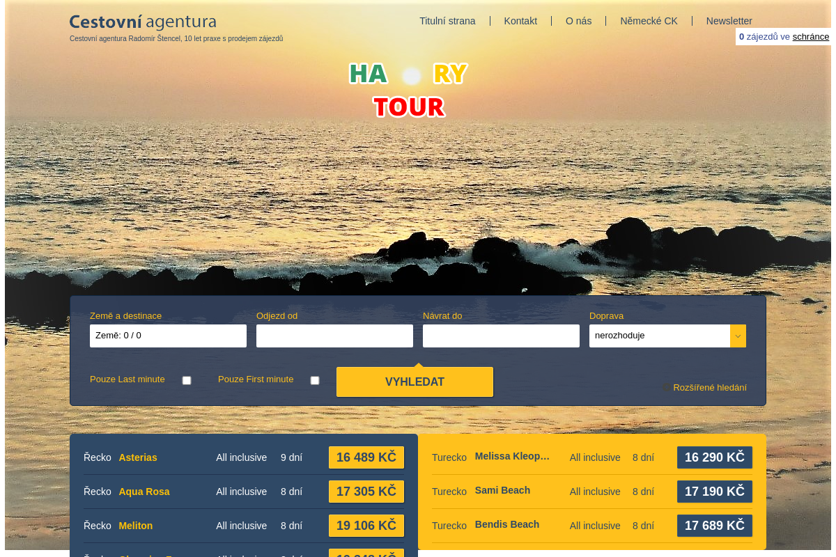 Cestovní agentura Hary Tour