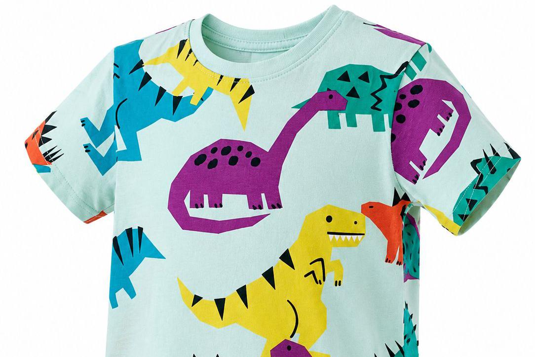 dětské triko s dinosaury