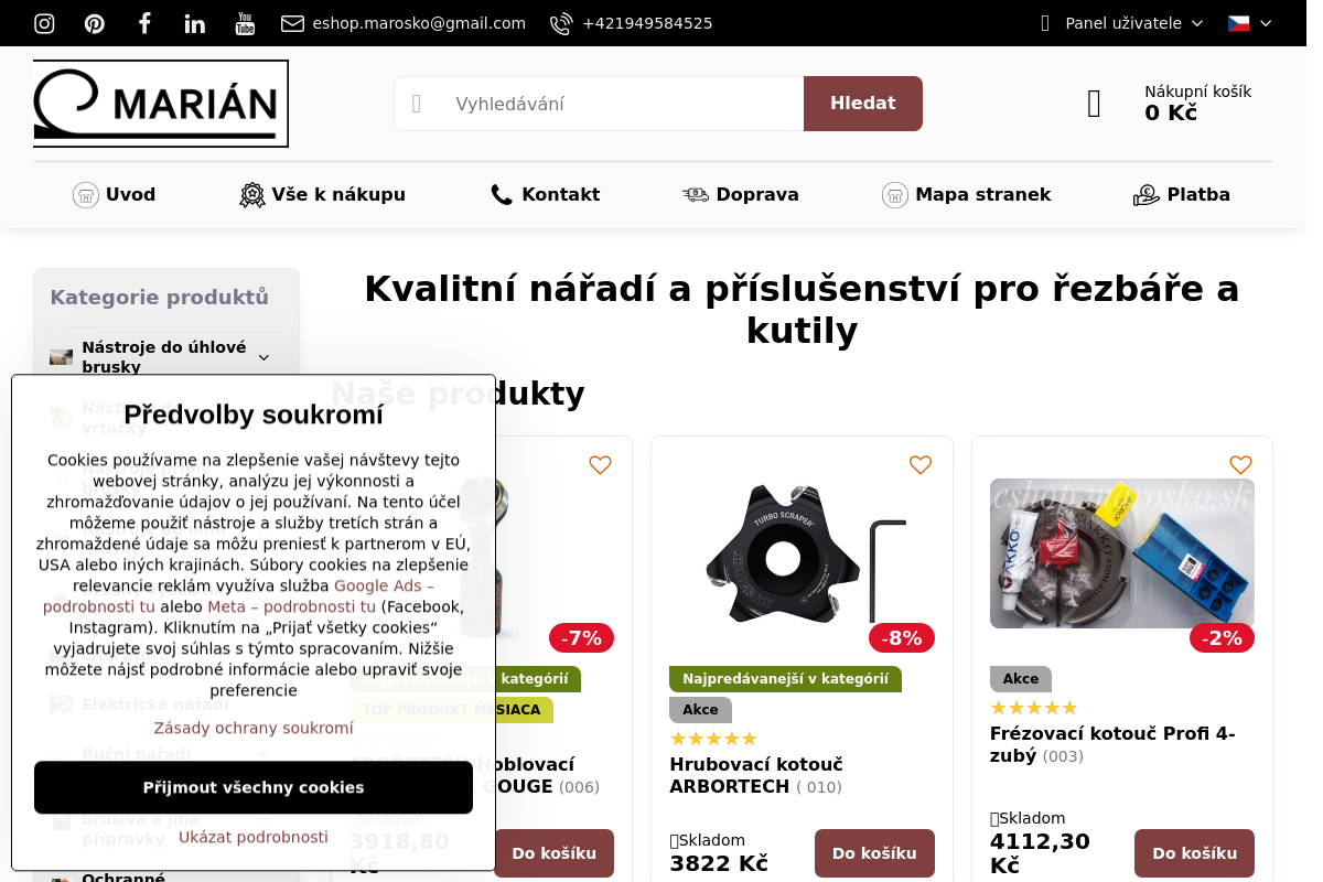 Eshop.marosko.sk/cz