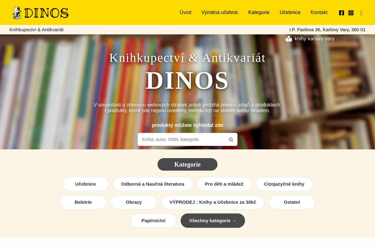 Knihkupectví DINOS
