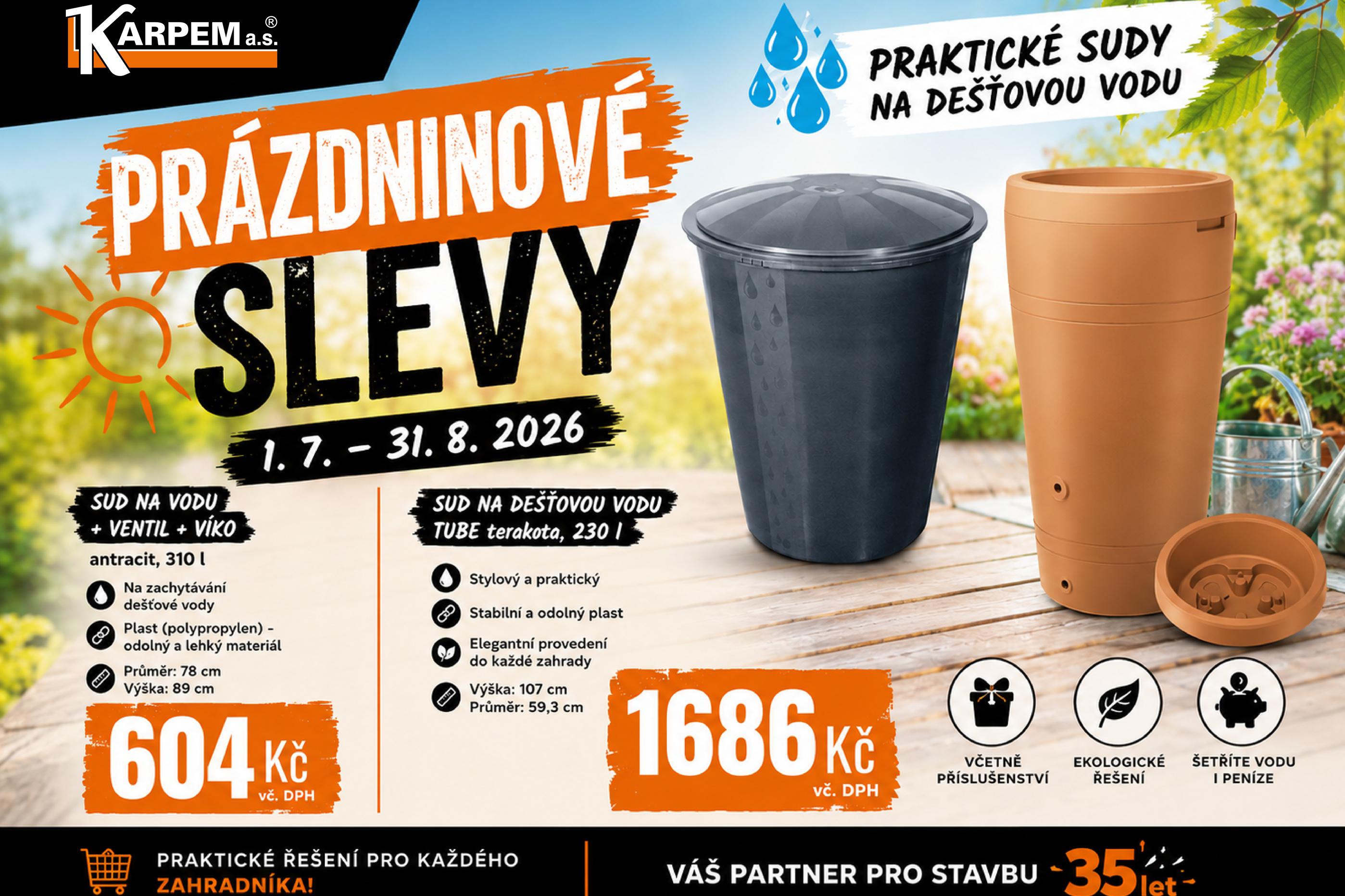 Ani kapka vody nazmar