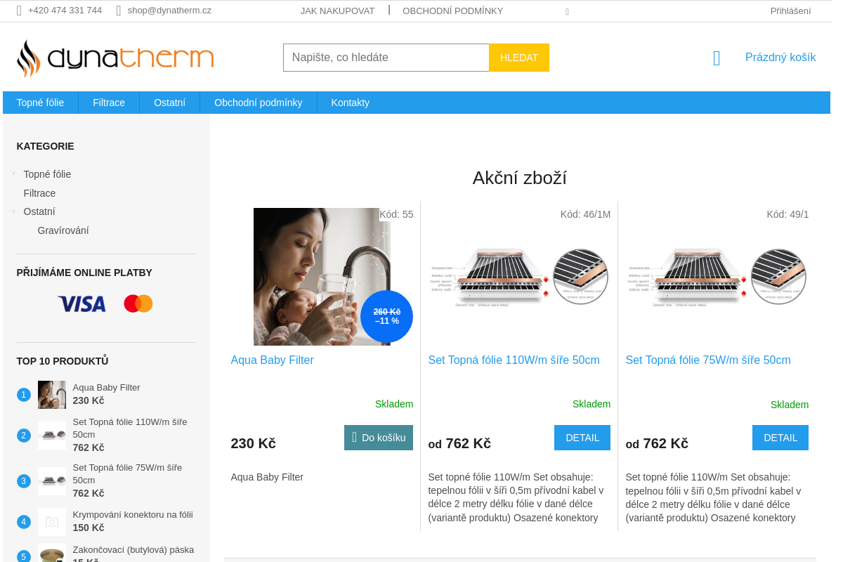 Shop.dynatherm.cz