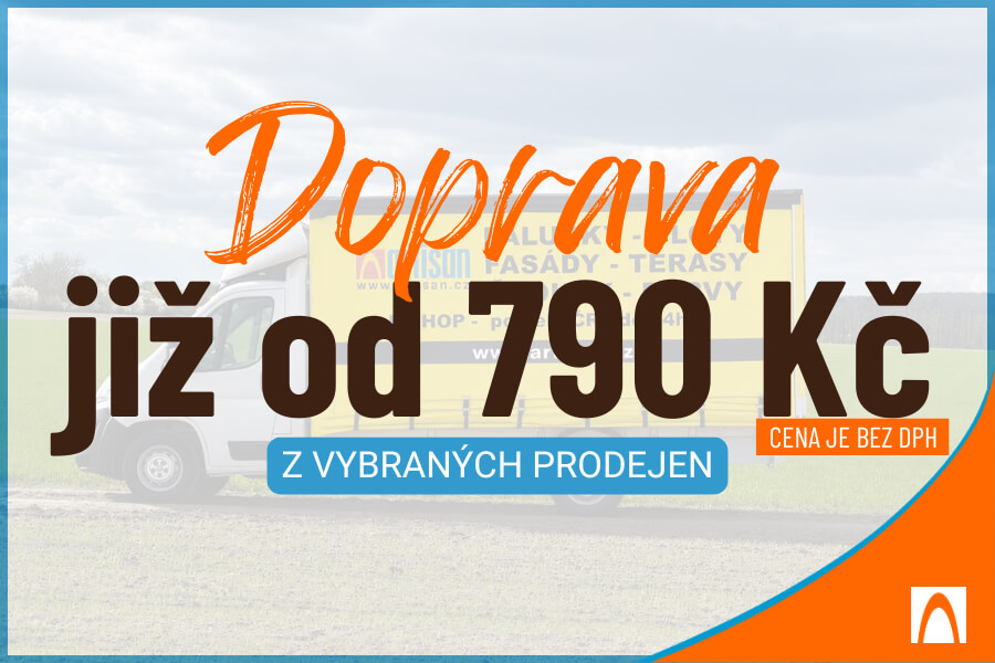 Doprava dřevomateriálu již od 790 Kč