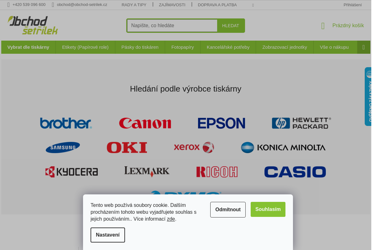 Obchod Šetřílek