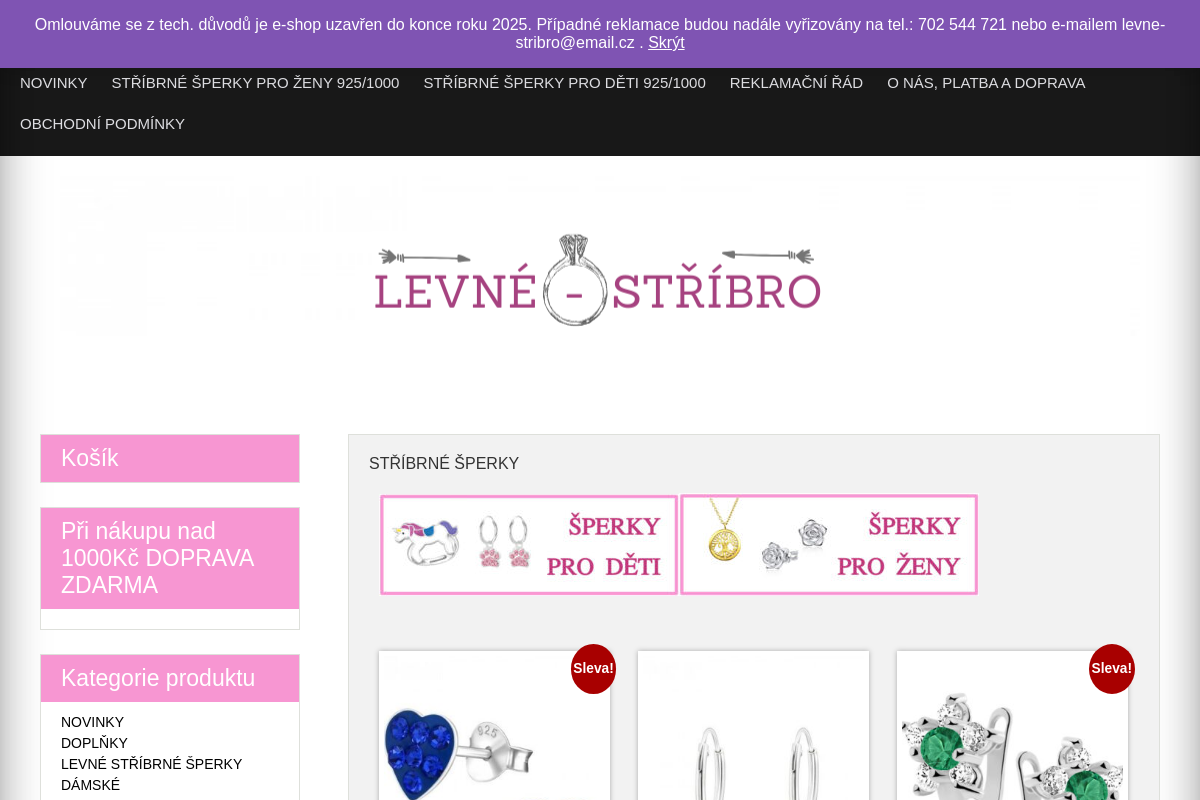Levne-stribro.cz