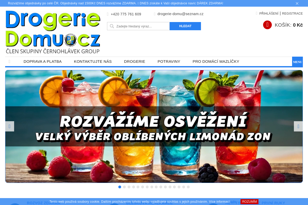 Drogerie domu CZ