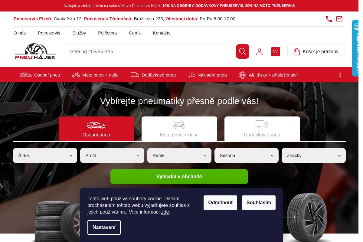 PNEU HÁJEK