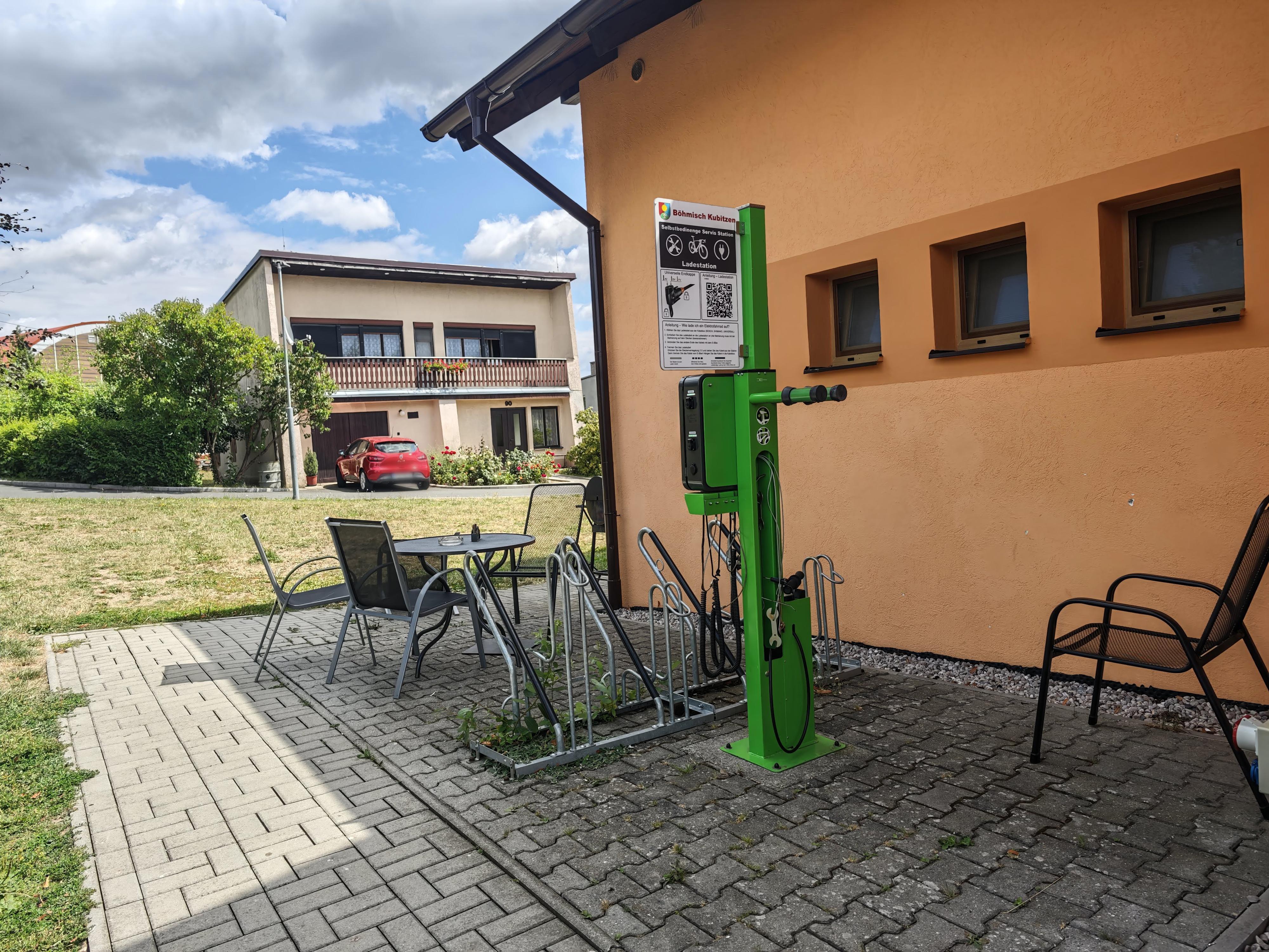 Nabíjecí stanice pro elektrokola