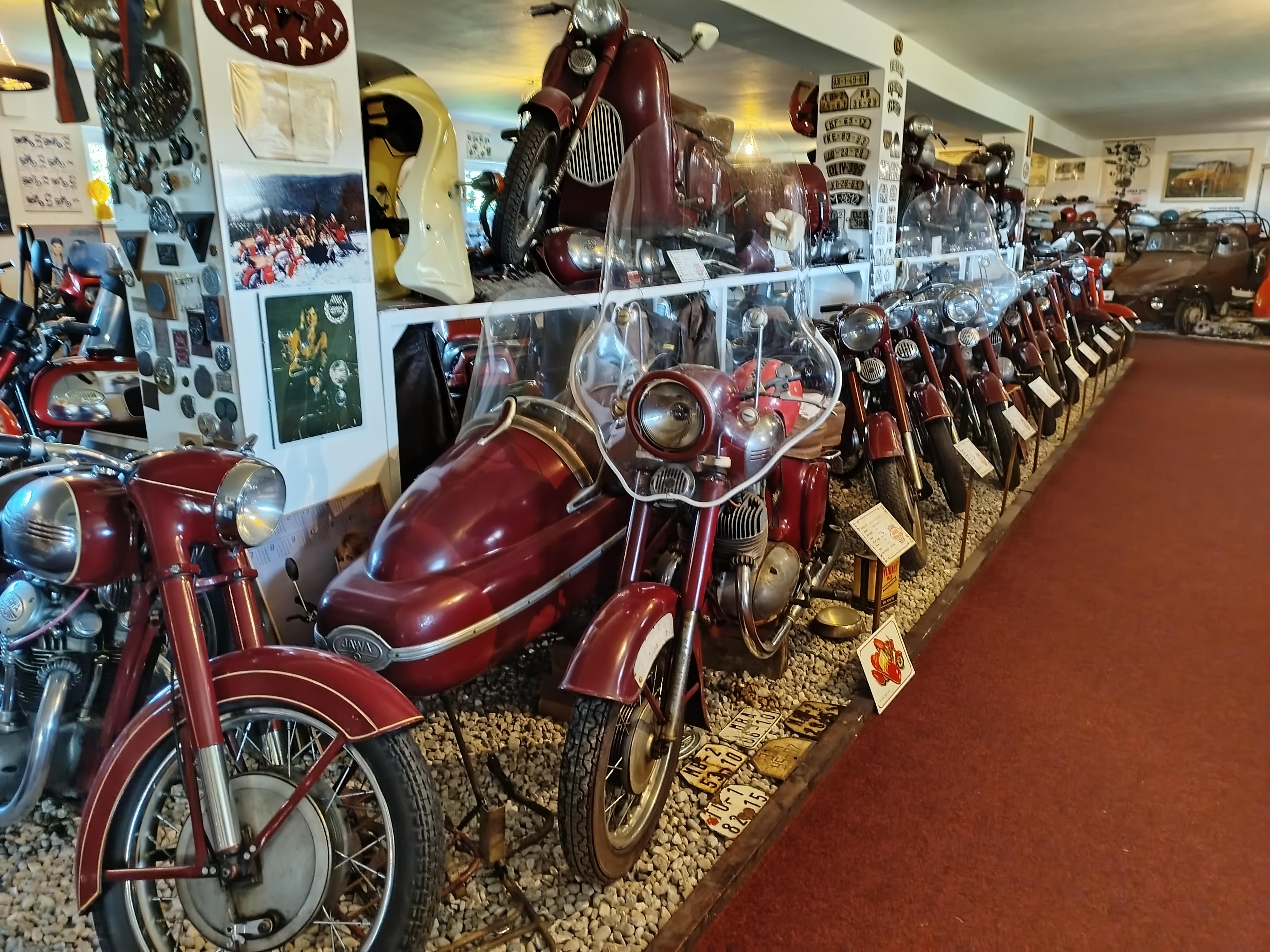 Muzeum historických motocyklů JAWA