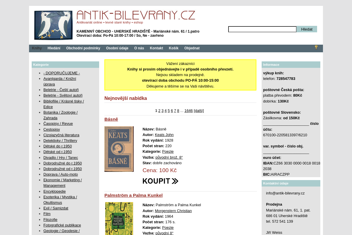 Antik-bilevrany.cz