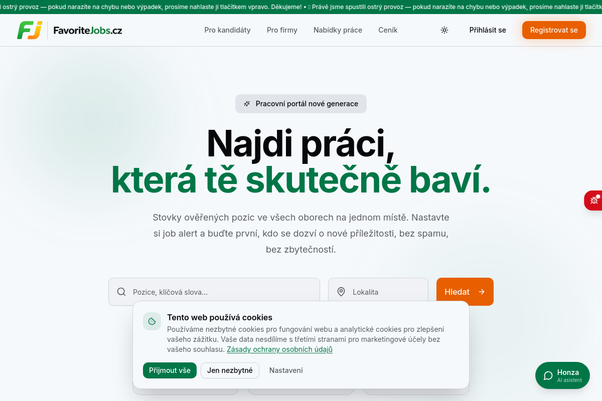FavoriteJobs.cz