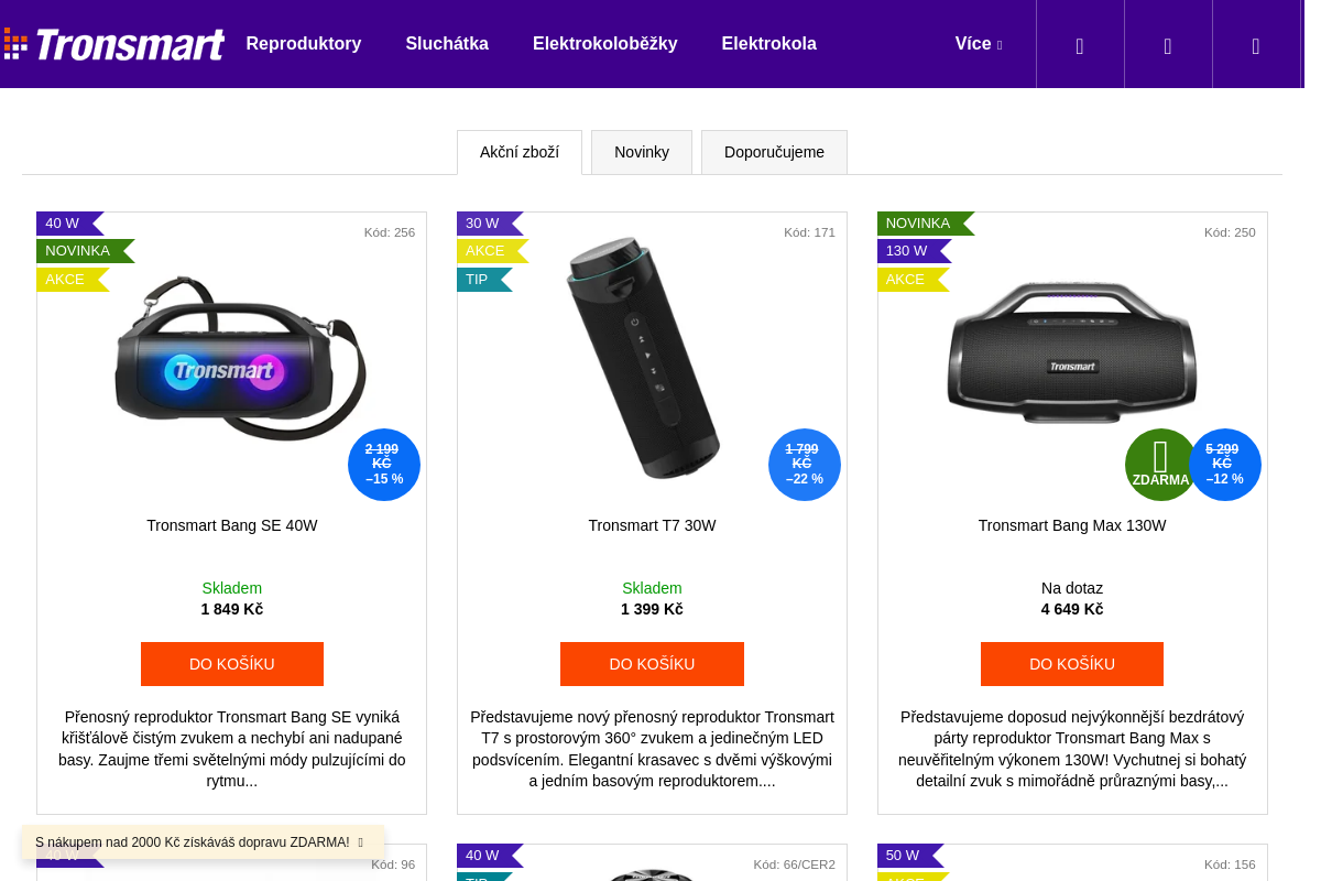 Tronsmart.cz