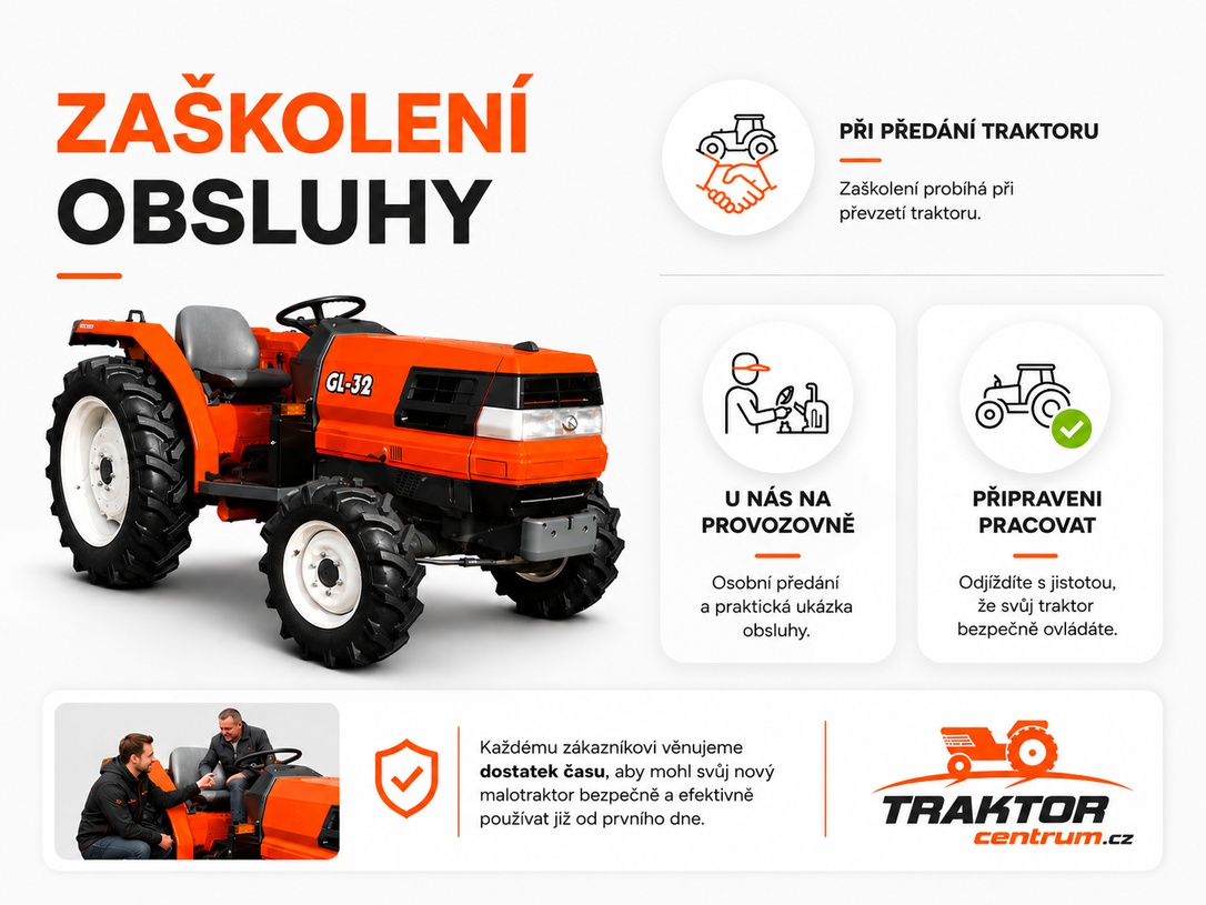 Zaškolení obsluhy