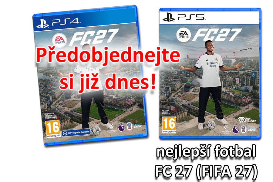 Nový ročník fotbalu (FIFA 27) EA Sports FC 27 CZ
