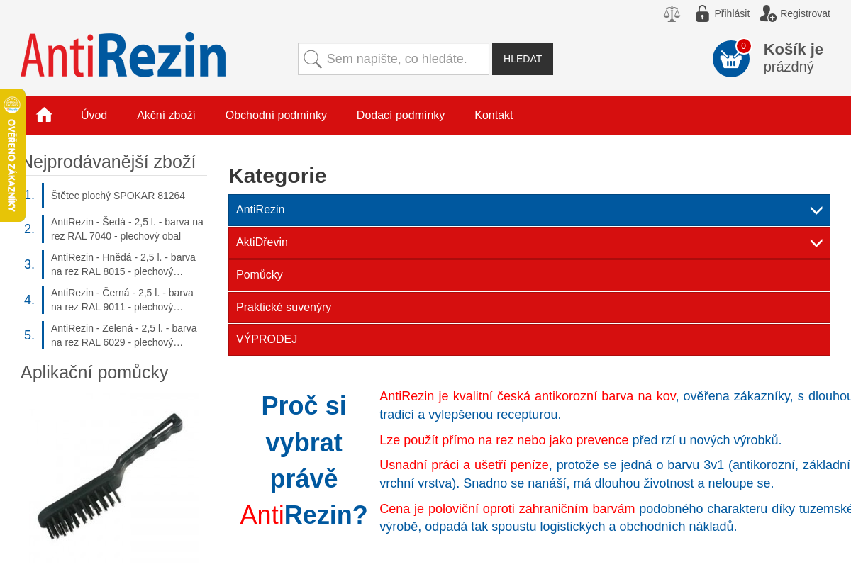 Antirezin.cz