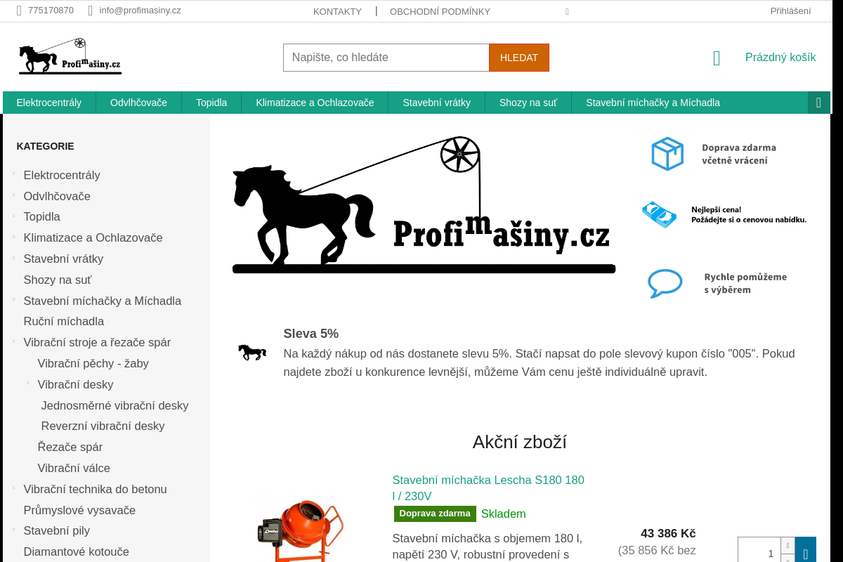 Profimasiny.cz