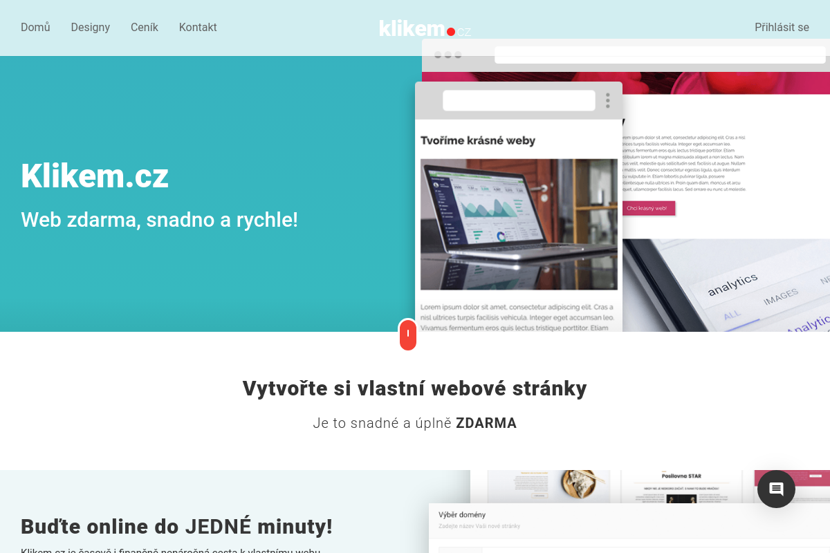 Web klikem