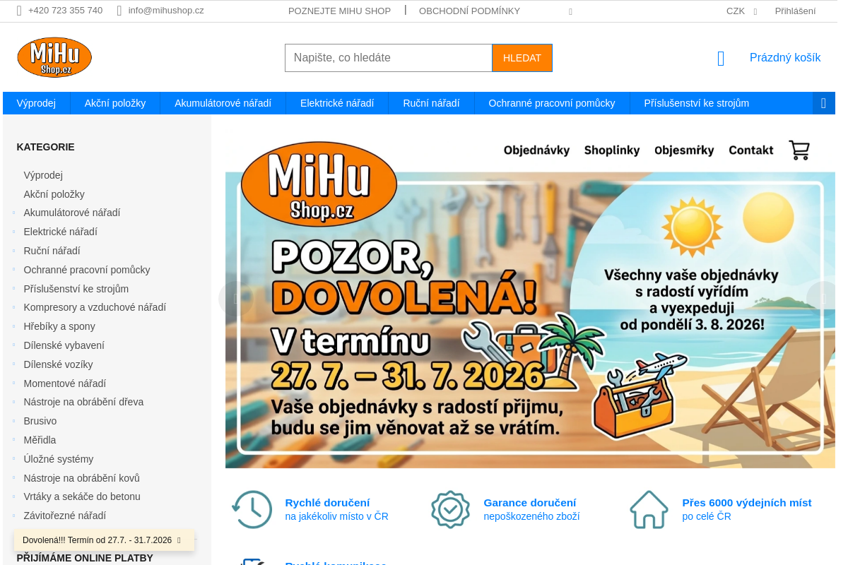 MiHu Shop.cz